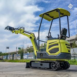 Miniexcavadora Compacta de 1.2 Toneladas, con Orugas de Acero, Hidráulica, para Excavación de Zanjas y Construcción de Patios - Product Image 6