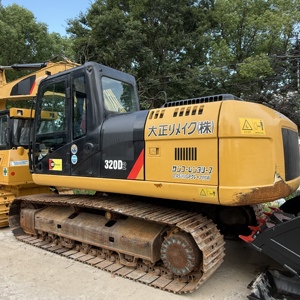 Prix moins cher Excavatrice sur chenilles CAT 320d2 Excellente condition de travail Poids en ordre de marche de 20 tonnes Moteur fabriqué au Japon - Product Image 3