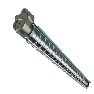 Atex lâmpada led fluorescente à prova de explosão, ip66, tubo linear, zona 1, zone2, luz linear, à prova de explosão