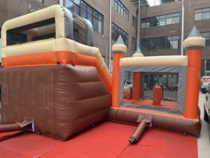 Lo scivolo gonfiabile per auto gonfiabile in PVC bianco commerciale per <span class=keywords><strong>feste</strong></span> include soffiatore-per l'intrattenimento per <span class=keywords><strong>bambini</strong></span> - Product Image 4