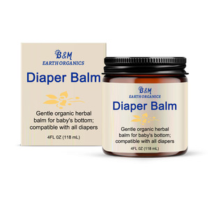 Crema de bebé con etiqueta privada al por mayor para eczema orgánico pañal Crema para sarpullido crema curativa blanqueadora ungüento curativo para bebé - Product Image 3