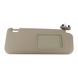 Pare-soleil beige Toyota RAV4 74320-42501-A1 monté sur le toit avec miroir de courtoisie - Product Image 5