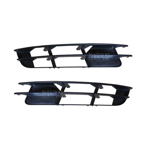 Rejilla de Parachoques Delantero para Audi Q7, Izquierda y Derecha, con Malla, Marcos para Faros Antiniebla, Cubierta Decorativa Superior, Plástico ABS, 06-09 - Product Image 1