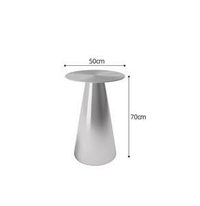 Set Tavolo e Sedie in Acciaio Inox Stile Industriale per Negozi di Tè al Latte, Caffetterie, Pasticcerie e Bar, Sgabelli Commerciali Quadrati - Product Image 6