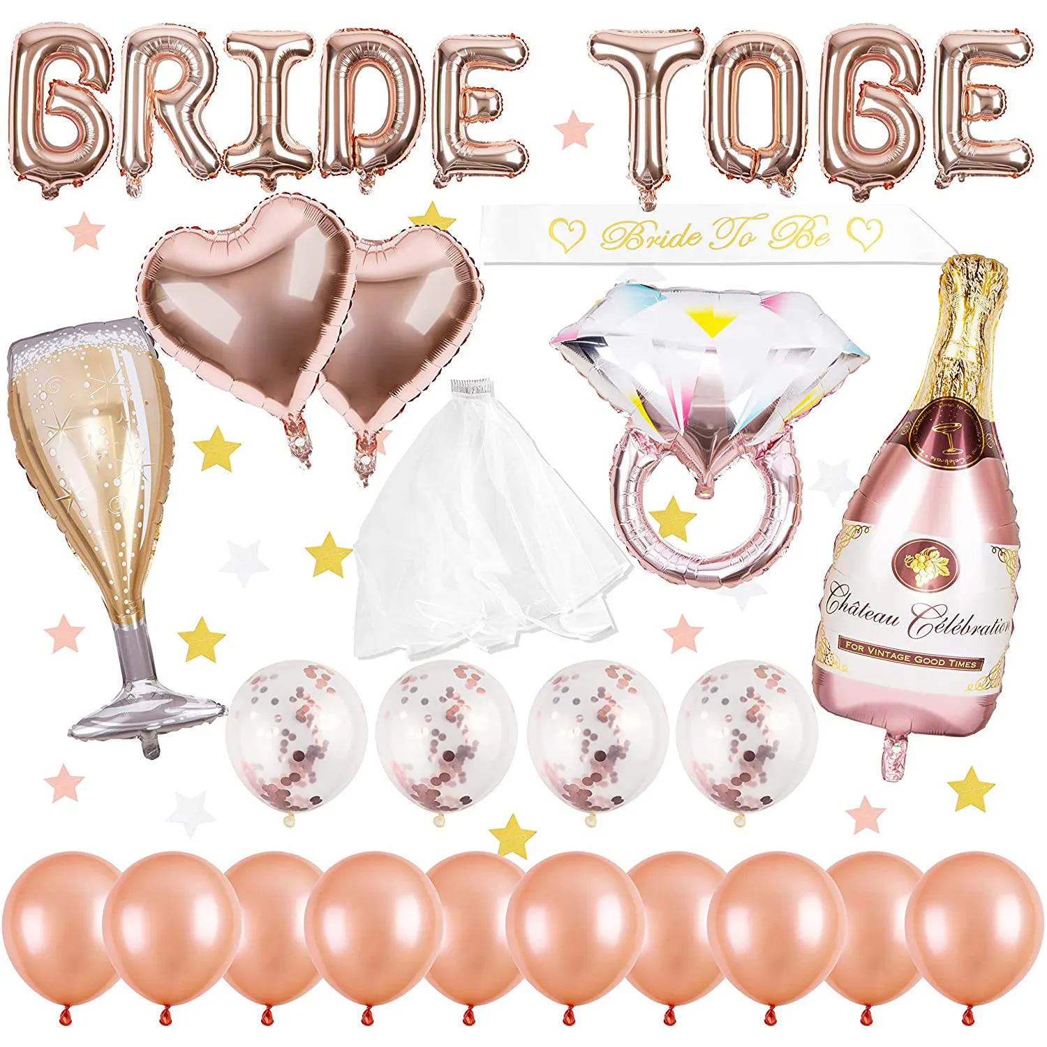 Bachelorette Party Decoraties En Levert-Bachlorette Party Kit Voor Bruids Douche Decoraties Of Engagement Party