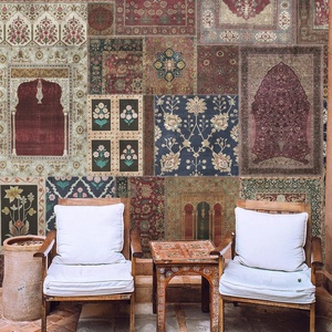 Facile à installer Tapis traditionnel Design <span class=keywords><strong>Style</strong></span> non tissé <span class=keywords><strong>Papier</strong></span> <span class=keywords><strong>peint</strong></span> Mural Ali Mountain <span class=keywords><strong>Papier</strong></span> <span class=keywords><strong>peint</strong></span> indien - Product Image 4