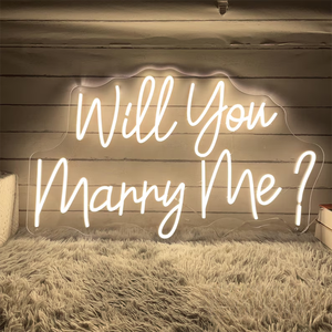 Insegna LED Neon Personalizzata per Matrimonio, Proposta di Matrimonio, Festa, Pubblicità, Decorazione Murale Multicolore - Product Image 3