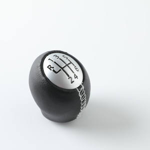 Pommeau de levier de vitesse en cuir, 5 ou 6 vitesses, ergonomique, pour Renault - Product Image 2