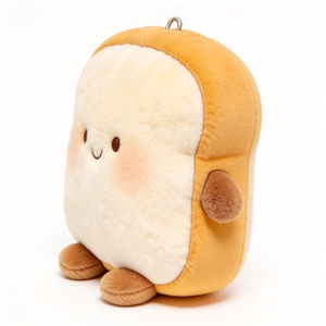 Almohada de Peluche Personalizada con Logotipo, Almohada de Peluche Suave en Forma de Pan, Almohadas de Peluche Personalizadas al por Mayor - Product Image 2