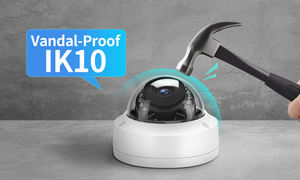 Penjualan bagus Ip Mini tipe keamanan 4K vandal dome luar ruangan 8Mp Xm kamera kubah <span class=keywords><strong>Cctv</strong></span> - Product Image 3