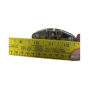 Accessoire de fixation pour bimini en acier inoxydable 316, glissière à double mâchoire, compatible avec tube de 1 pouce (25 mm), pour bateaux, yachts et navires - Product Image 6