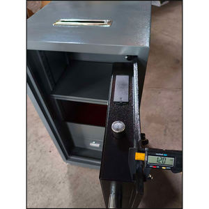 Caja Fuerte Digital Antirrobo con Tolva, Caja <span class=keywords><strong>de</strong></span> Seguridad <span class=keywords><strong>de</strong></span> Acero Ignífuga, Hucha para Objetos <span class=keywords><strong>de</strong></span> Valor - Product Image 5