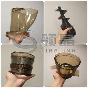 500W comercial masticación Boca Grande velocidad lenta Prensa en frío verduras frescas máquina exprimidora de calabaza amarga - Product Image 5