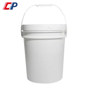 Wholesale Price Food Grade Material 18 Liter 20 Litre Paint Plastic Bucket With Lid And Handle