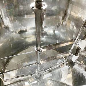 Machine de mélange et de cuisson industrielle 600L-1000L en acier inoxydable 304 pour pâte de fruits, jus, confiture, <span class=keywords><strong>sauce</strong></span> au piment, <span class=keywords><strong>sauce</strong></span> tomate, avec agitateur - Product Image 3