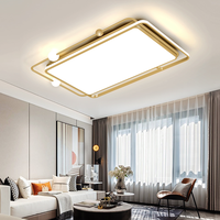 Plafonnier LED, Lampe de chambre moderne et simple, Lumière de luxe pour chambre principale, Luminaire principal minimaliste pour pièce