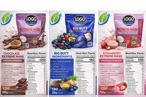 Colágeno <span class=keywords><strong>en</strong></span> <span class=keywords><strong>Polvo</strong></span> Personalizado para Reemplazo de Comidas <span class=keywords><strong>en</strong></span> Adultos, Ingredientes Naturales y Orgánicos, <span class=keywords><strong>Beneficios</strong></span> para el Crecimiento Muscular y Aumento de Peso, OEM/ODM - Product Image 3