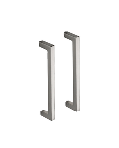 Manijas de Acero Inoxidable para Armarios y Muebles, Diseño Contemporáneo en Forma de T, Tubo Cuadrado, Accesorios Pequeños para Muebles, Antioxidantes - Product Image 1