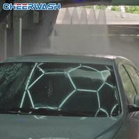 Machine de lavage de voitures automatique sans contact Cheerwash, facile à entretenir et pratique, adaptée aux entreprises de location de voitures.