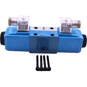 Válvula Direccional Solenoide YIHETOP DG4V-3-6C-M-U-H7-60 24V DC Control Hidráulico Puerto de 1/2 Pulgada Cuerpo Metálico - Product Image 5