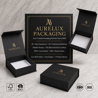 Boîte d'emballage cosmétique magnétique blanche personnalisée pour boîte cadeau magnétique de luxe, boîte avec logo personnalisé