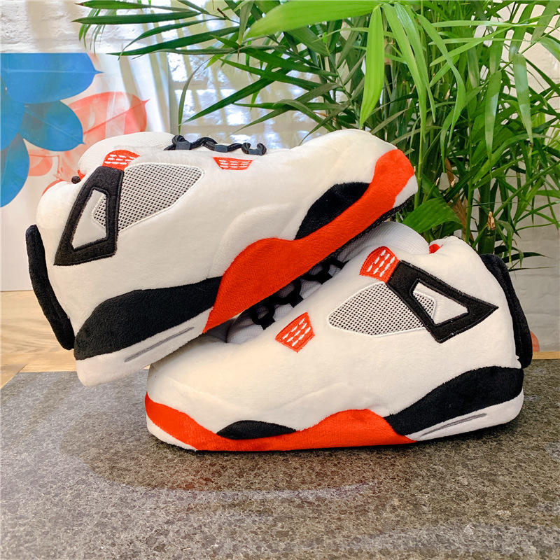 fuzzy sneaker slippers