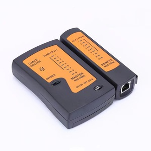 เครื่องทดสอบสายเคเบิล NSS 468A RJ45 RJ11 เครื่องวิเคราะห์เครือข่ายจอแสดงผล LED ชุดรีโมทมาสเตอร์ - Product Image 2