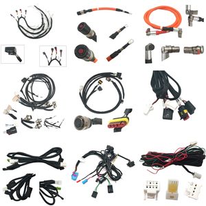 Rakitan kabel harness listrik 10-pin Mole jst 2 <span class=keywords><strong>3</strong></span> 4 5 6 7 8 9 10-pin, pemasangan kabel, produsen pemasangan kabel - Product Image 1