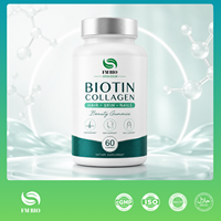 Gummies de biotine et collagène OEM ODM avec chlorophylle, zinc et vitamine B12 pour soutenir la santé des cheveux, de la peau et des ongles – Complément alimentaire