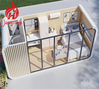 Villa préfabriquée, cabine modulaire préfabriquée Apple Pod, mini-maison Apple, conteneur de couchage de 20 à 40 pieds, maisons capsules pour hôtel