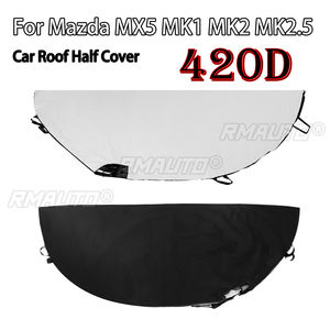 Funda Protectora Plegable para Techo de Coche, Cubierta de Techo Blando 420D Impermeable, Parasol para Mazda MX5 MK1 MK2 MK2.5 - Product Image 1