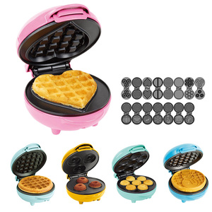 8 en 1 simple tranche grill détachable bulle gaufre boules <span class=keywords><strong>poisson</strong></span> forme taiyaki mini beignets grille-pain <span class=keywords><strong>sandwich</strong></span> maker - Product Image 4