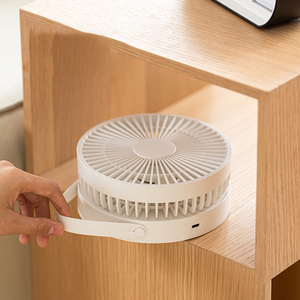 Hd Digital Screen Display Mini Handheld <b>Table</b> Fan Rechargeable Portable Home Usb <b>Folding</b> <b>Folding</b> Storage - Product Image 1