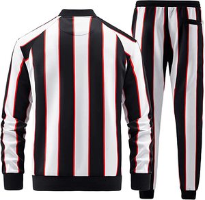 OEM Men's Casual Long Sleeve <b>Tracksuits</b> Customized Eco-Friendly Jogging Sweat Suit Sets Track Jackets Pants for Spring Season - Product Image 3
