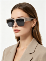 Lunettes de soleil unisexes multicolores style streetwear, monture TR90, pour les voyages et la conduite quotidienne, logo personnalisé OEM ODM