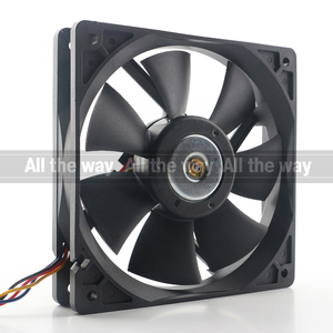 Delta 24V 48V DC 12V 0.80a AC EC 12025 120x120x25mm 12cm 4-wire PWM điều khiển nhiệt độ biến tần bóng AFB1212SH-6J26 Quạt làm mát - Product Image 3