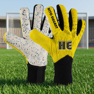 Gants de gardien de but de football professionnels, à doigts entiers, antidérapants, pour une manipulation du ballon de haut niveau, coupes, couleurs et tailles personnalisables - Product Image 4