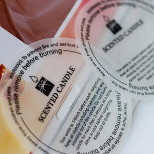 Dibujo personalizado de recuerdo de papel de mantequilla forrado faja caja de regalo de té impresión de papel translúcido - Product Image 5