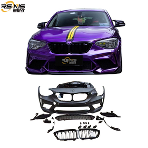 Pour <span class=keywords><strong>BMW</strong></span> Série <span class=keywords><strong>1</strong></span> F20 Ensemble de pare-chocs avant avec calandre Style M2C amélioré de haute qualité parfait pour le Kit de Conversion de carrosserie F20 - Product Image 1