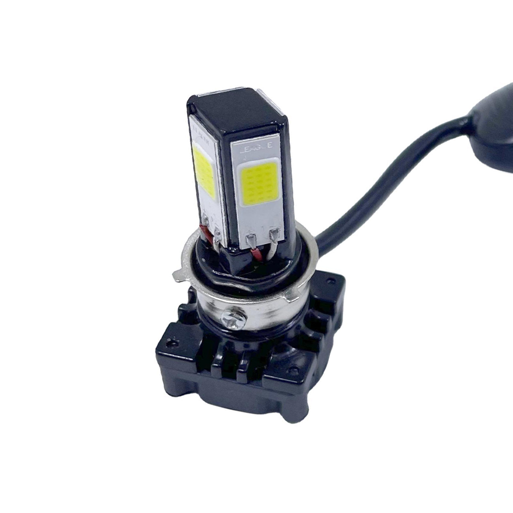 White light with flashing