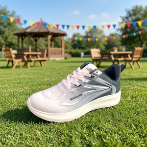 Zapatillas Deportivas Transpirables con Amortiguación, Ligeras, con Cordones, para Fitness y Caminar - Product Image 1