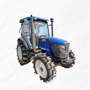 שני יד חוות טרקטור M354-B 35HP Lovol דשא 4wd גלגל טרקטור משומש למכירה