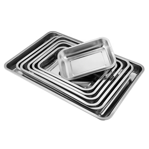 Bandeja Quirúrgica Cuadrada Manual de Acero Inoxidable 304 KSMED, Esterilizada, con Certificación CE y 1 Año de Garantía - Product Image 1