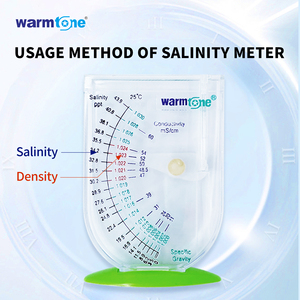 Aquakultur Meerwasser-Hydrometer Aquarium Konzentrationsmessgerät Meeresfrüchte-Salinitätsmesser Aquarium-Messgerät - Product Image 4