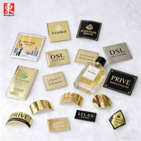 Étiquettes autocollantes holographiques transparentes en rouleau pour bouteilles de parfum et rouges à lèvres en aluminium de 10 ml, personnalisables avec logo, étanches, vente en gros