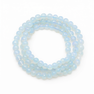 Magnifique ensemble de bracelets en opalite, 4 pièces, bijoux en pierres précieuses/cristaux, cadeau pour la fête des mères/anniversaire/Saint-Valentin - Product Image 2