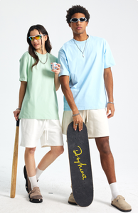 T-Shirt da Uomo per Outdoor e Streetwear, Manica Corta, 249g, Asciugatura Rapida, Alta Qualità, 100% Cotone, Logo Personalizzabile, Sensazione di Freschezza, Pezzo Unico - Product Image 3