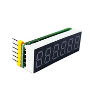 Module d'affichage LED à communication série TTL MODBUS RTU RS485 à 6 canaux et 6 chiffres, provenant de Chine