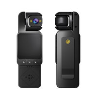 Caméra portable DENIXI DV02 1080P 30fps, mini caméra de poche, rotation à 360°, grand angle, WiFi, écran tactile, télécommande, portable, pour le sport