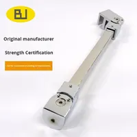 BEJOY BJ822 Barre de support mur-verre pour panneau fixe de porte de douche sans cadre en acier inoxydable 304 chromé de 1300 mm, garantie 1 an